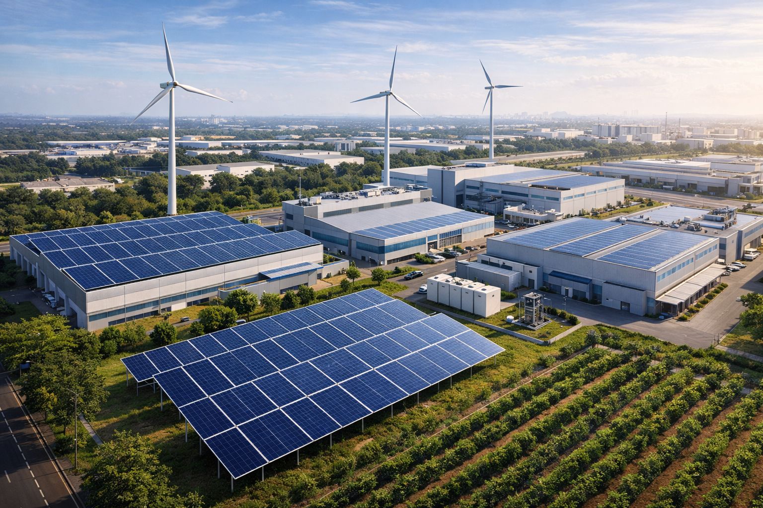 AeroSun Energy's vision for future renewable energy infrastructure - advanced hybrid systems powering smart cities